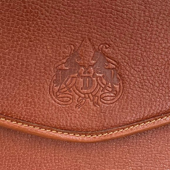 Vintage Didier Lamarthe Brown Leather Crossbody - Picture 7 of 9